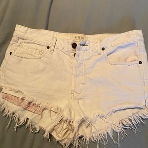 Free People Loving Good Vibrations shorts